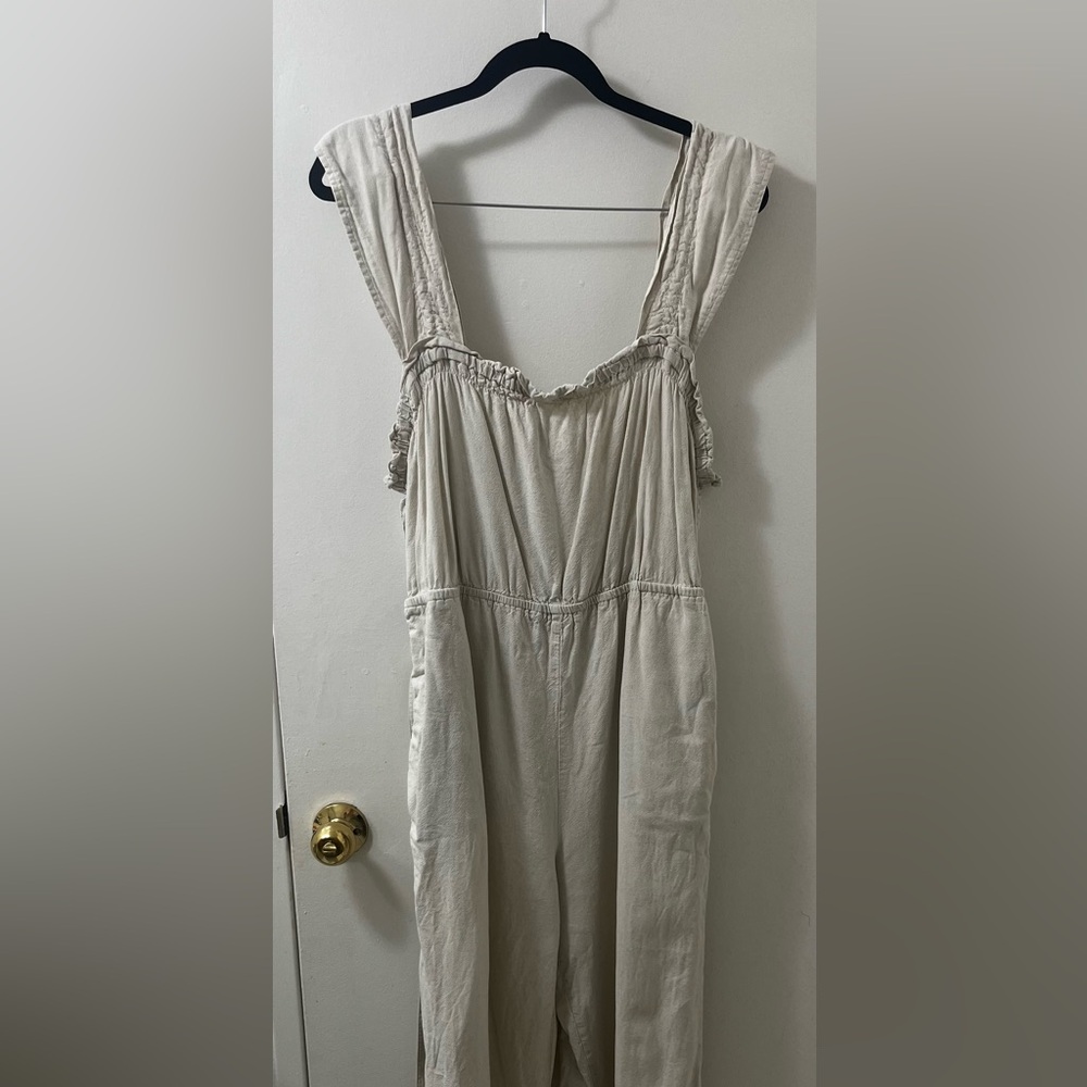 Elegant Cream Jumpsuit